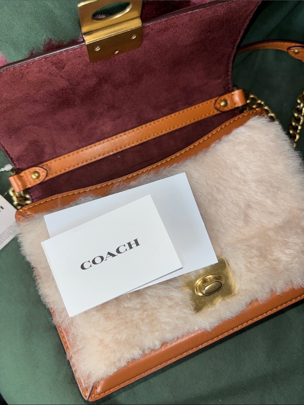 Coach Shearling Hutton Pink - Picture 10 of 10